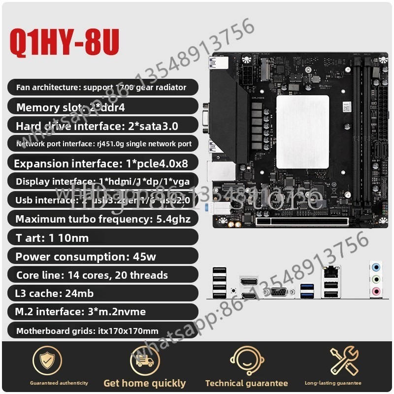 Placa-mãe Q1HY/Q1J0 com kit CP - Office Furniture Com recension och pris
