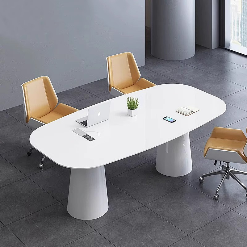 140 to 300 cm Modern white neg - Office Furniture Luxury recension och pris