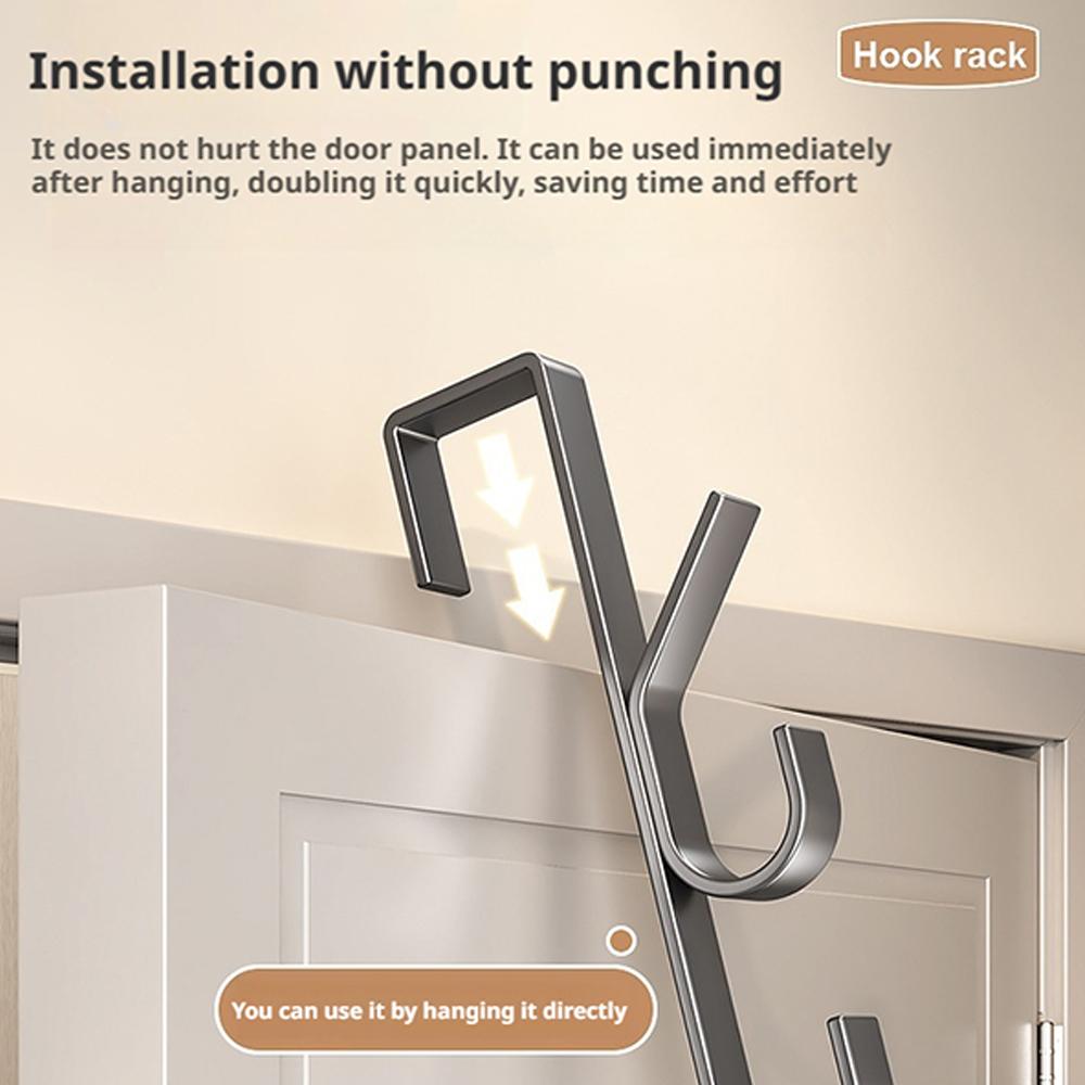 Door Hanging Hook Free-Punch M - Locker Storage Metal recension och pris