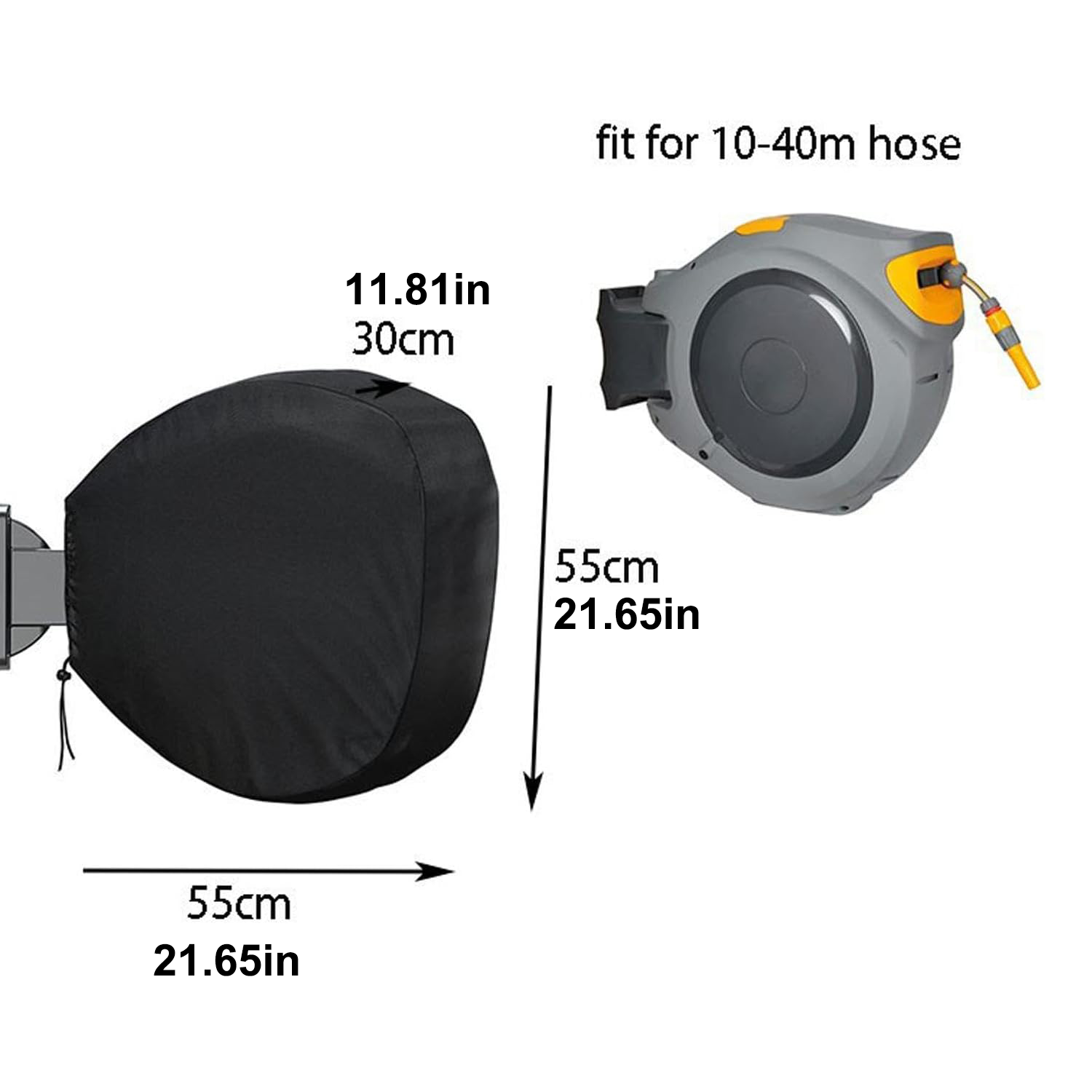 Garden Wall Mounted Hose Stora - Wall Organizer Pocket recension och pris