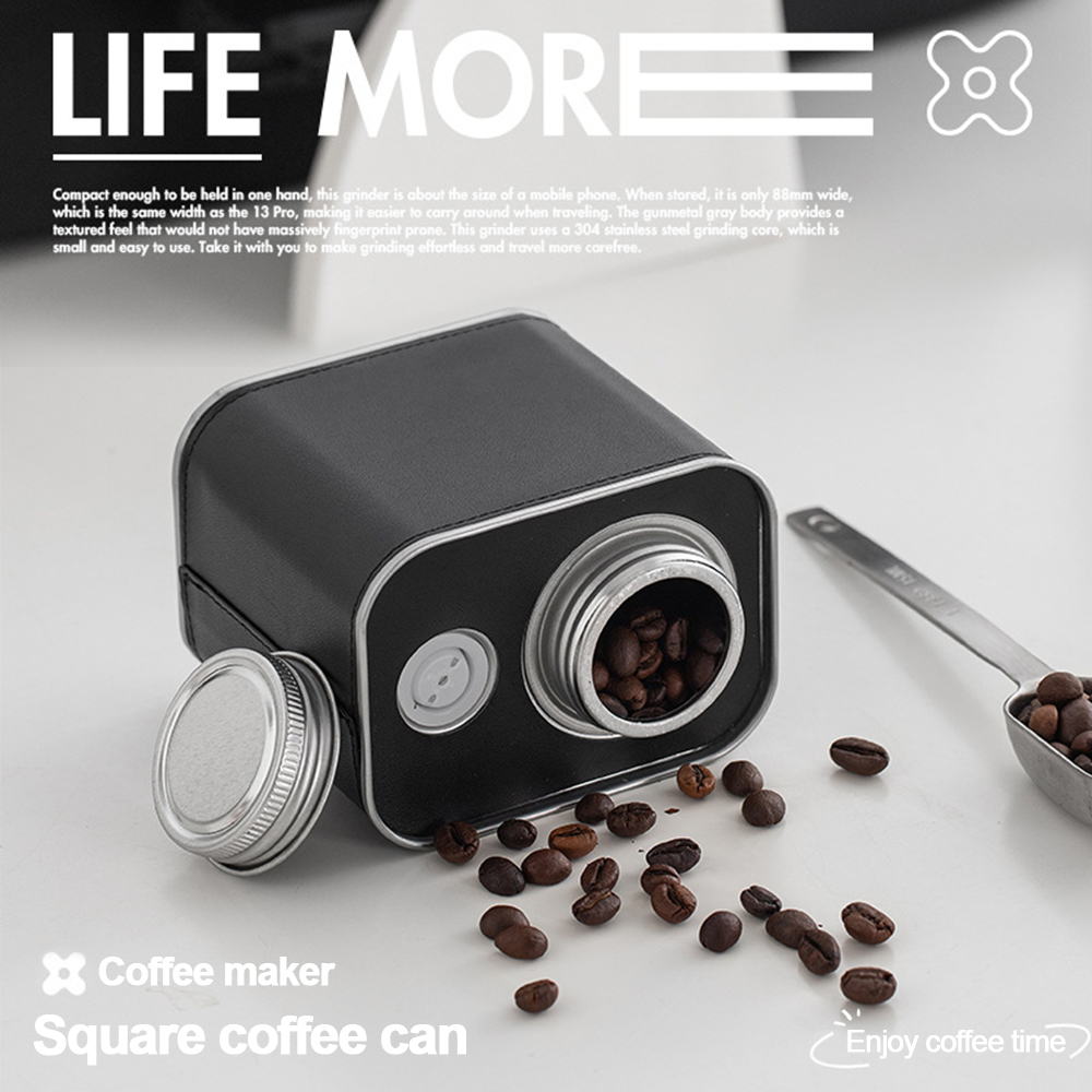 Coffee Bean Airtight Cans Outd - Locker Storage Metal recension och pris