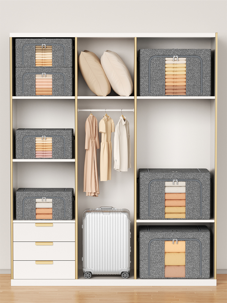 Foldable sweater pants organiz - Locker Storage Metal recension och pris