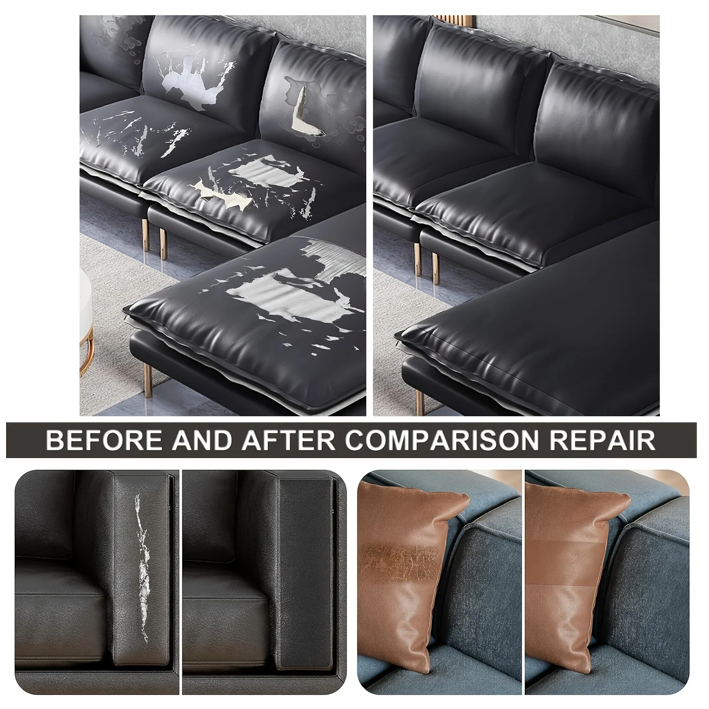 Leather Repair Tape, Multi-Col - Office Furniture Repair recension och pris