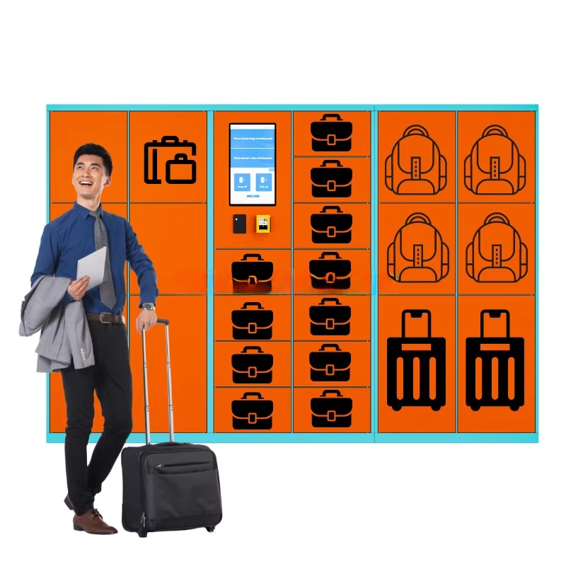 Smart Luggage Storage Solution - Locker Storage Metal recension och pris