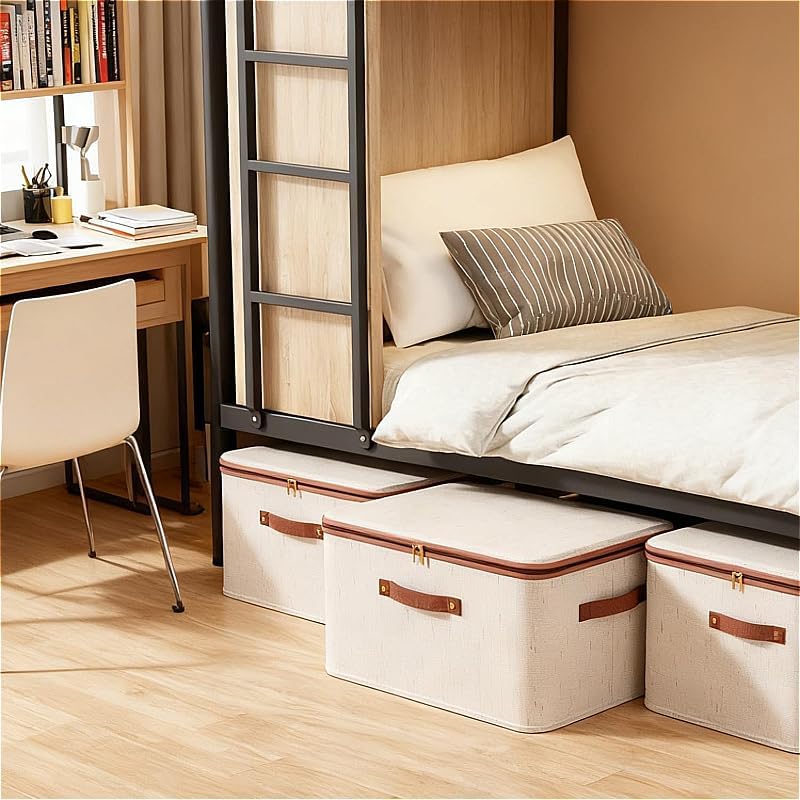 Storage Bin with Lid Fabric st - Locker Storage Metal recension och pris