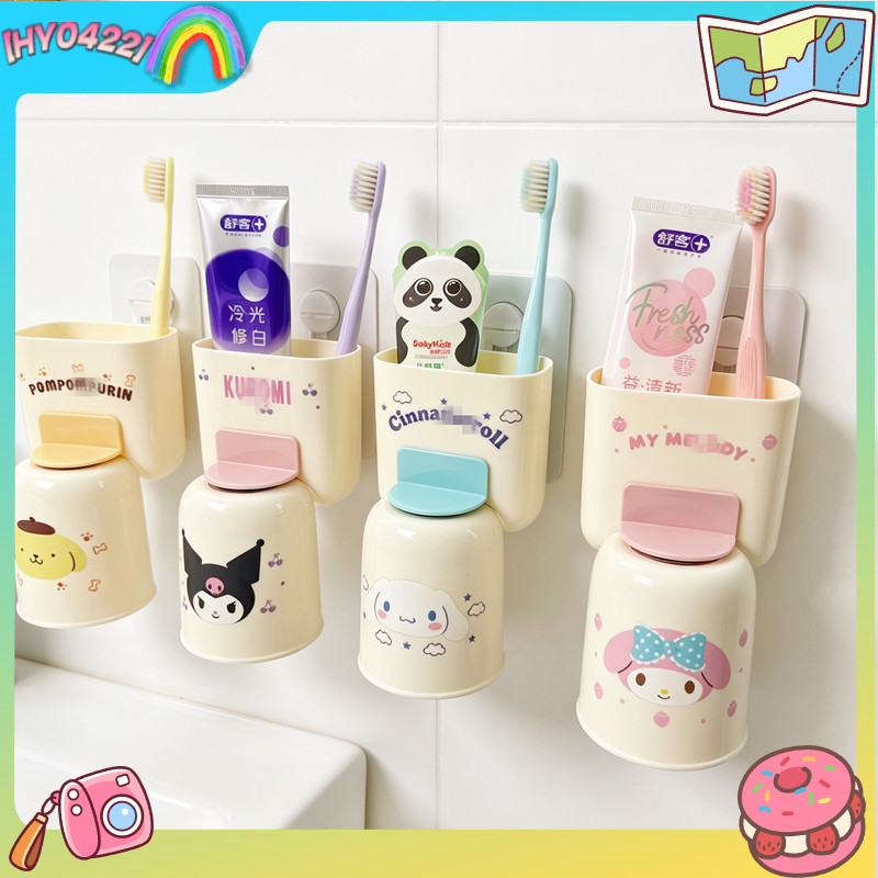 Kuromi Toothbrush Holder Cute  - Wall Organizer Pocket recension och pris