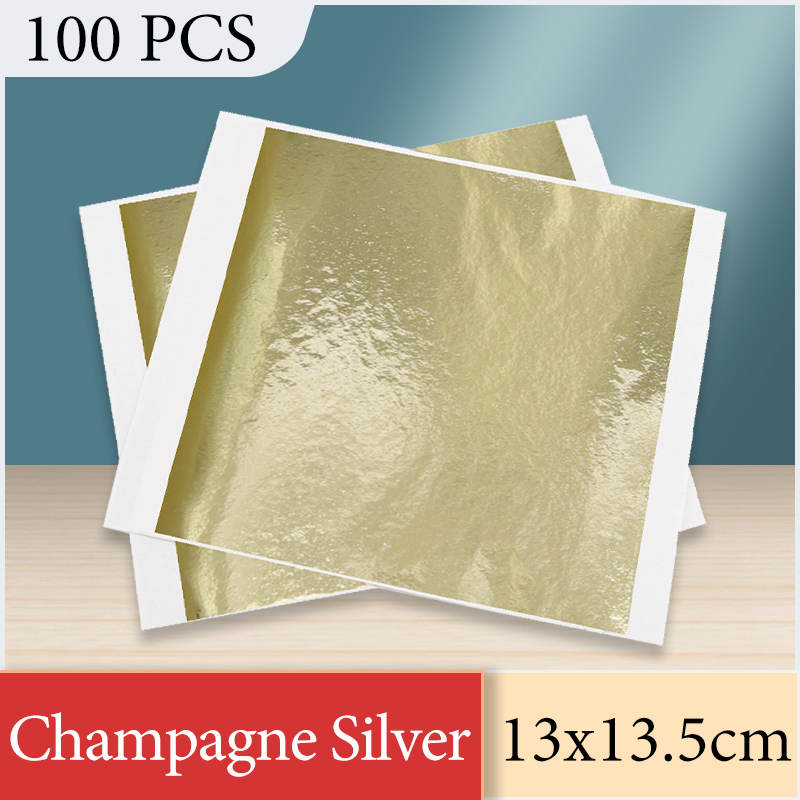 13x13.5cm Champagne Silver Foi - Office Furniture Loft recension och pris