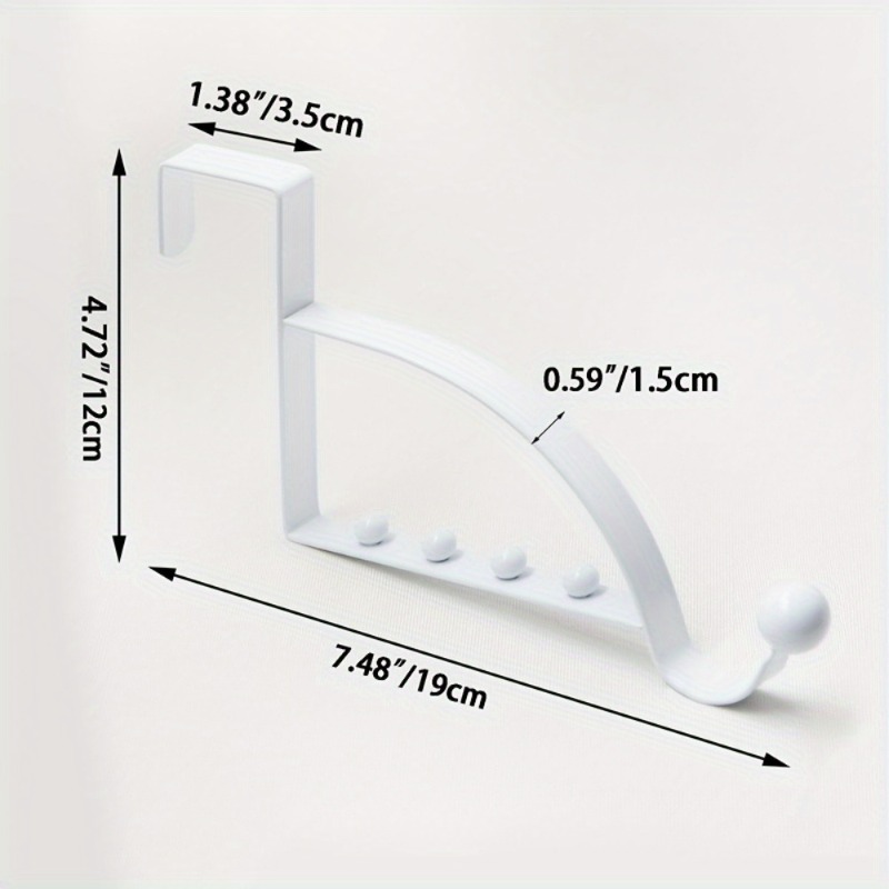 1PC Door Rear Hook Clothes Coa - Locker Storage Metal recension och pris