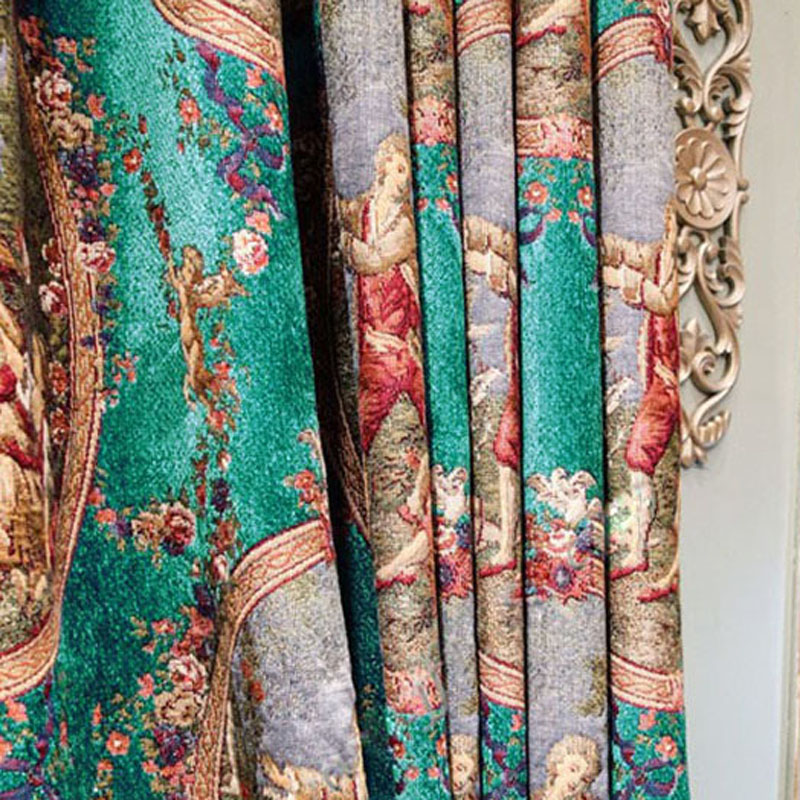 Luxury Turquoise Green Curtain - Office Furniture Hong Kong recension och pris