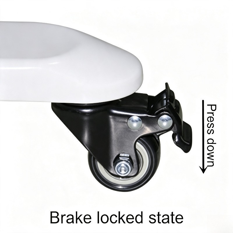 Swivel Caster Wheels 4Pcs Blac - Office Furniture Repair recension och pris