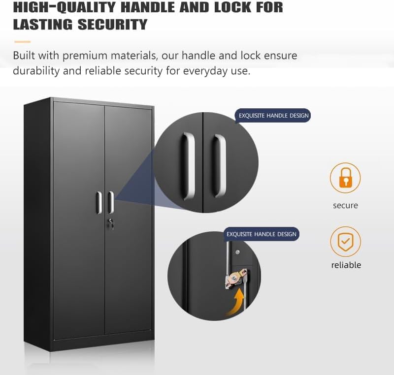 Metal Storage Cabinet With Adj - Locker Storage Metal recension och pris