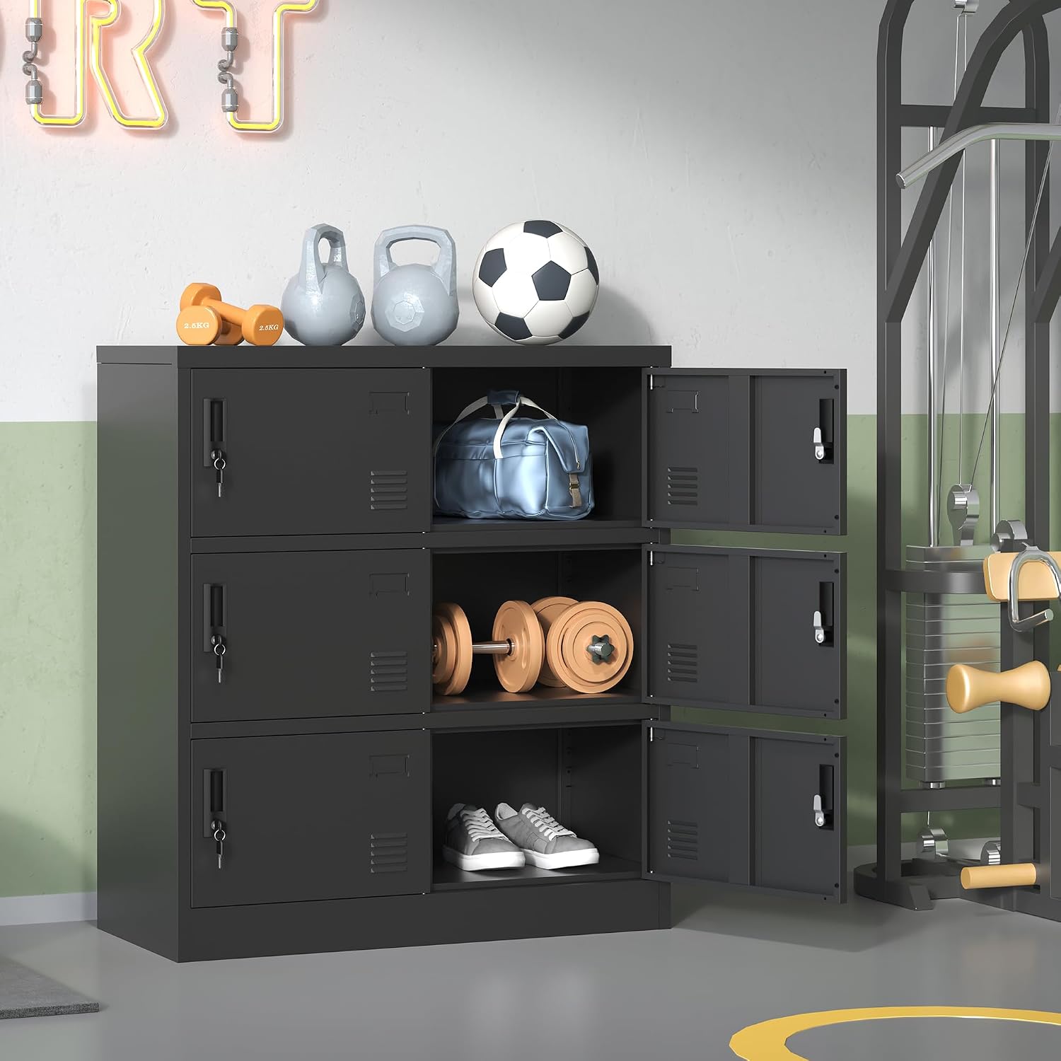 Metal Lockers For Employees Of - Locker Storage Metal recension och pris