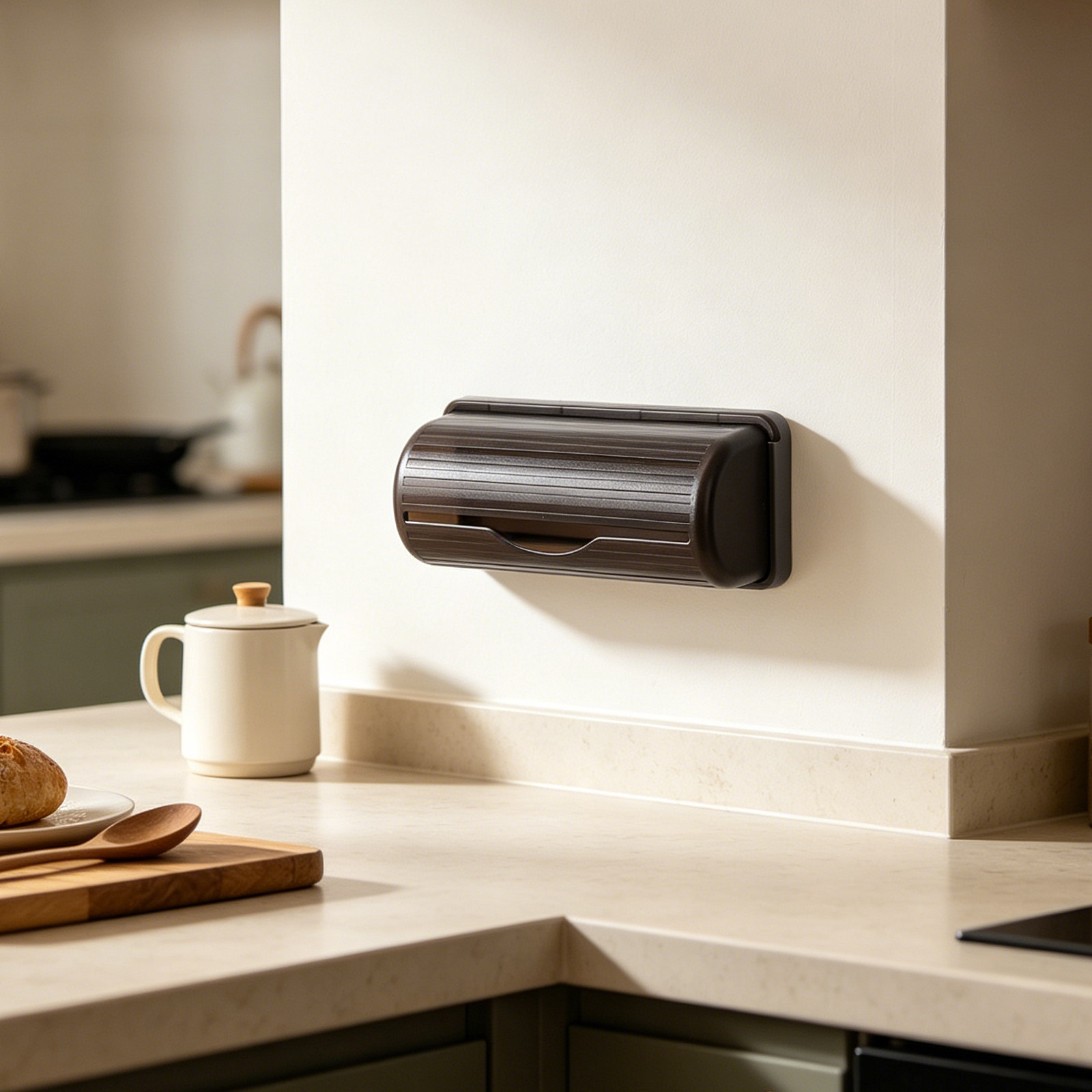 Wall Mounted Trash Bag Holder  - Wall Organizer Pocket recension och pris